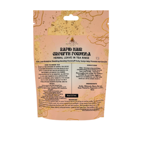 Canela’s Rapaid Hair Growth Formula Herbal Hair Leave In Tea Rinse