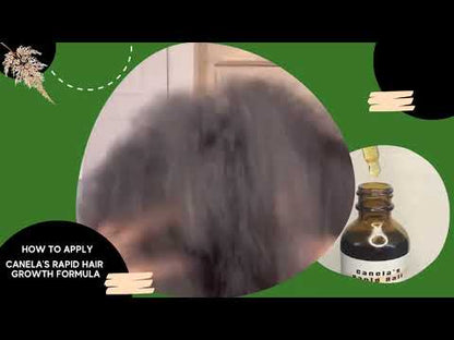 Canela’s Rapid Hair Growth Formula Herbal Infused Oil